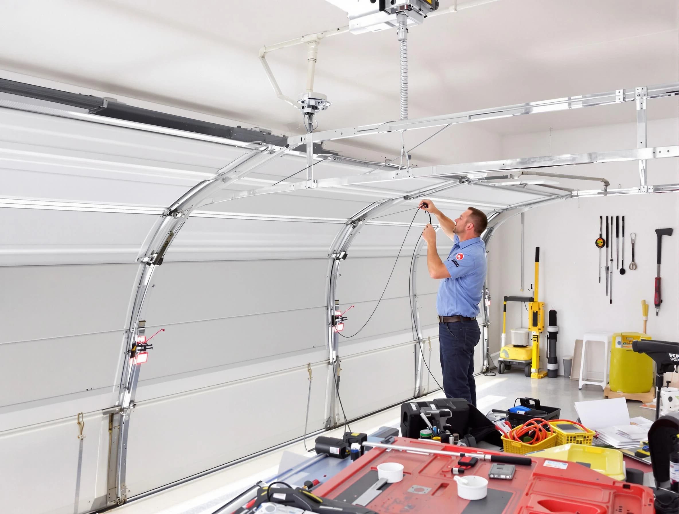 Garage door cable repair service by Gresham Park Garage Door Repair in Gresham Park