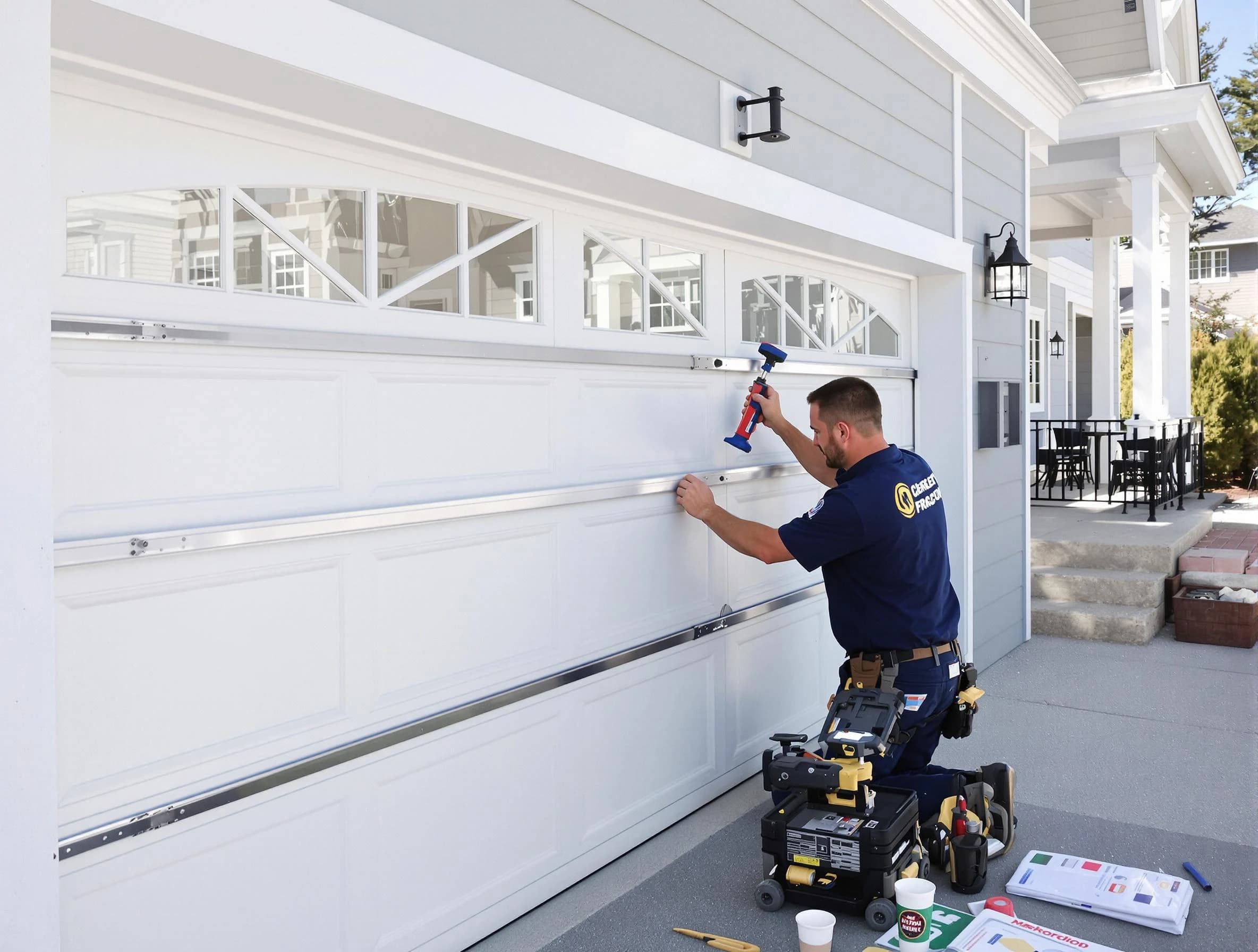 Professional garage door installation by Gresham Park Garage Door Repair in Gresham Park