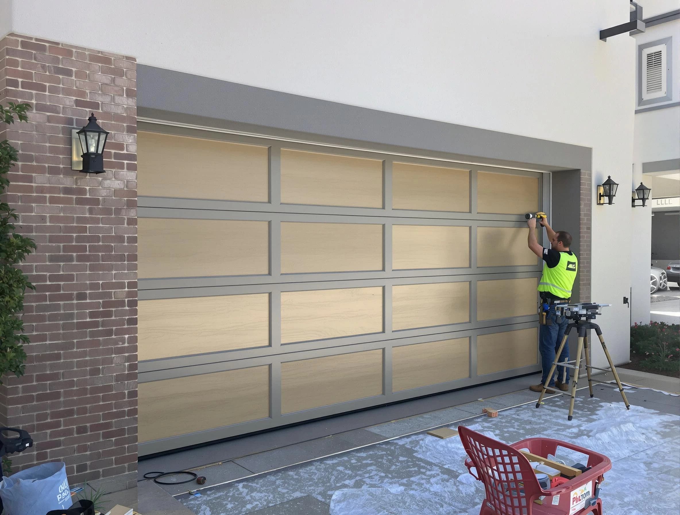 Garage door replacement service by Gresham Park Garage Door Repair in Gresham Park