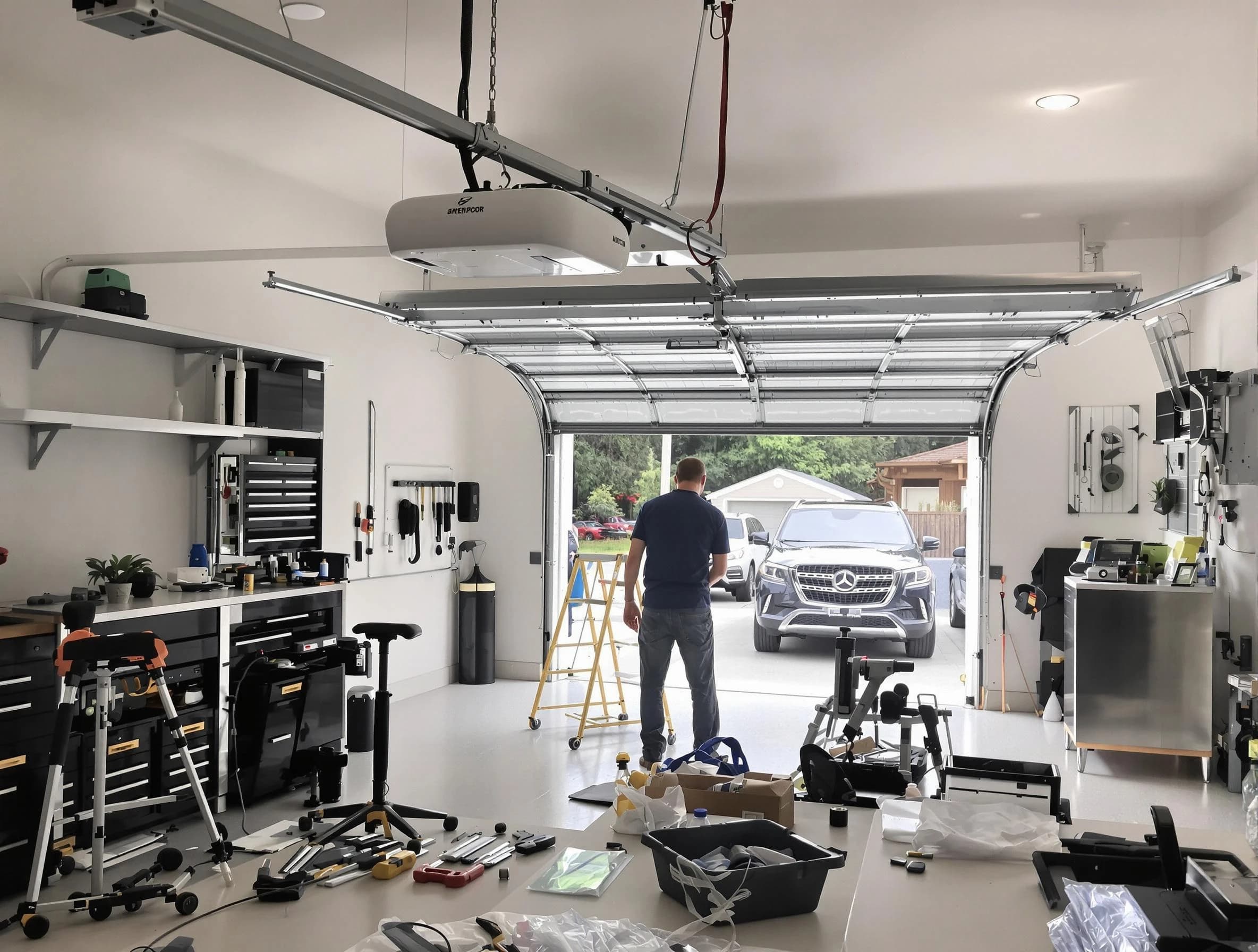 Garage door opener installation by Gresham Park Garage Door Repair in Gresham Park