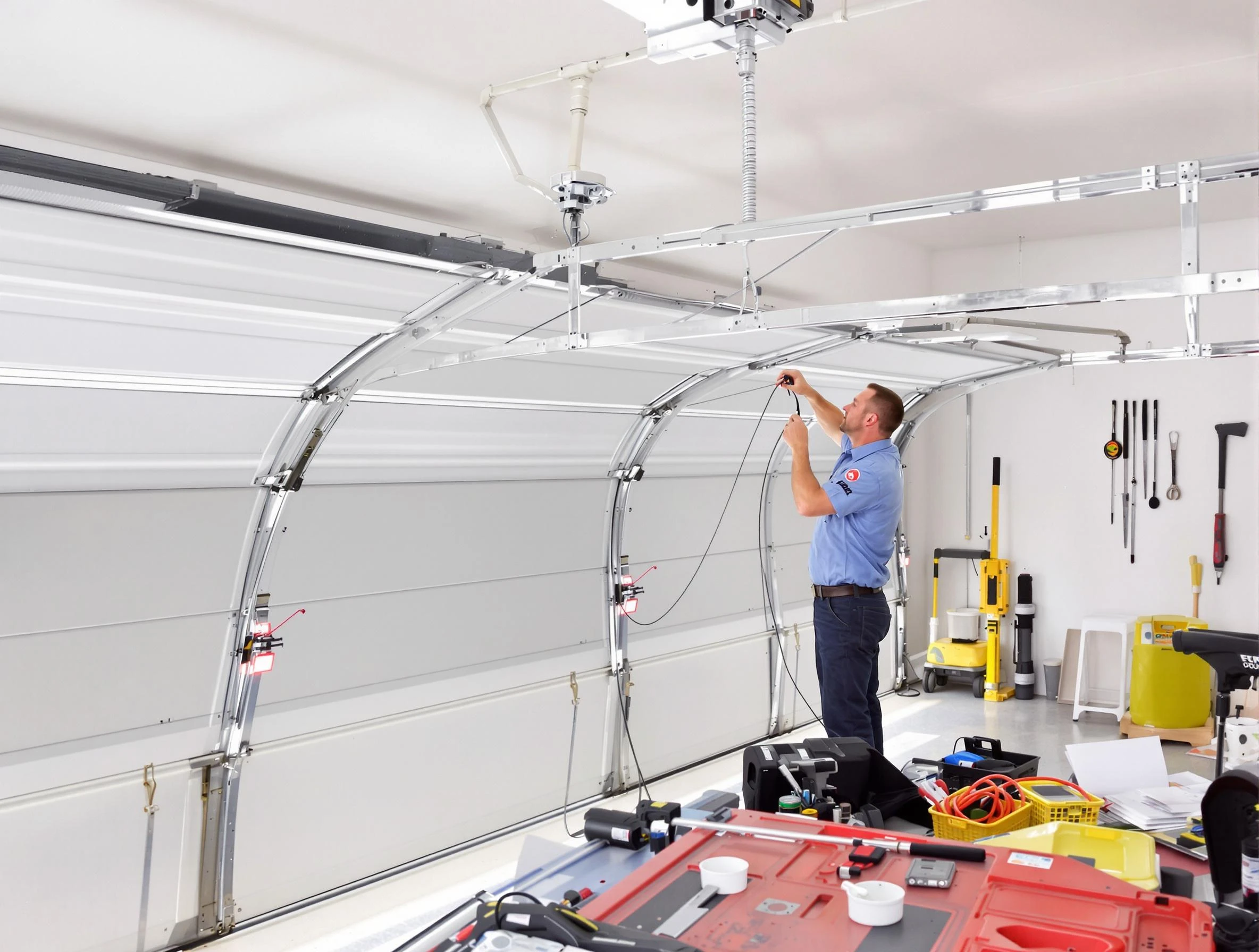 Garage door cable repair service by Gresham Park Garage Door Repair in Gresham Park