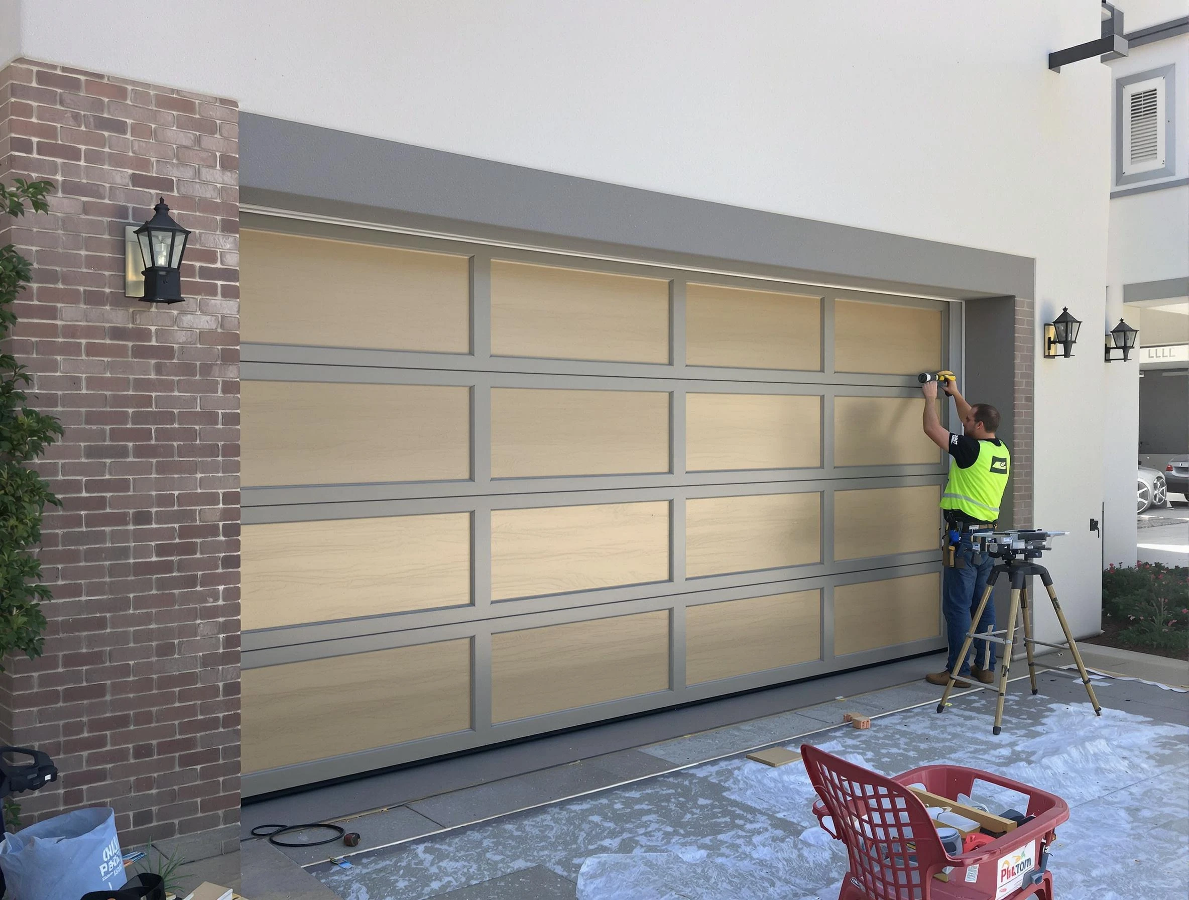 Garage door replacement service by Gresham Park Garage Door Repair in Gresham Park